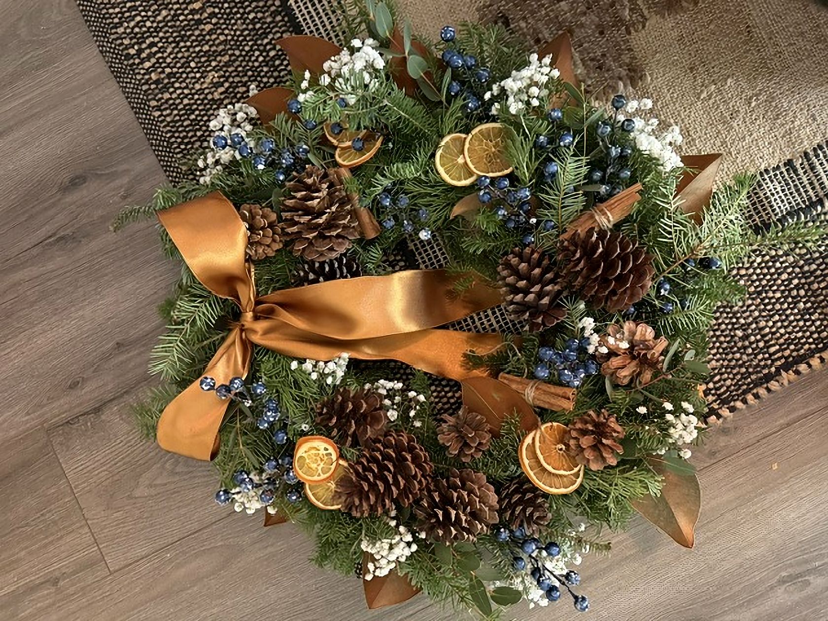 Hand-made Gatherwell wreath